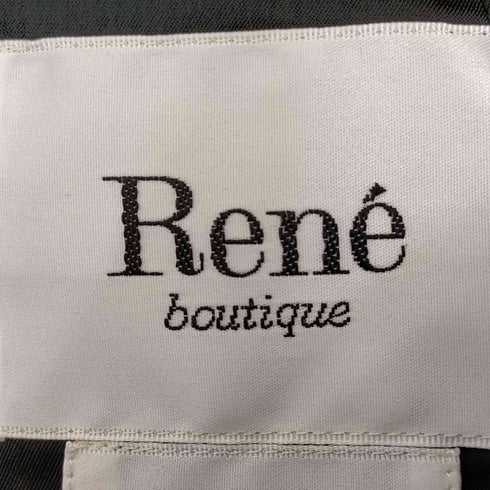 ルネ Rene ノースリーブ ベロアワンピース  レディース JPN:36